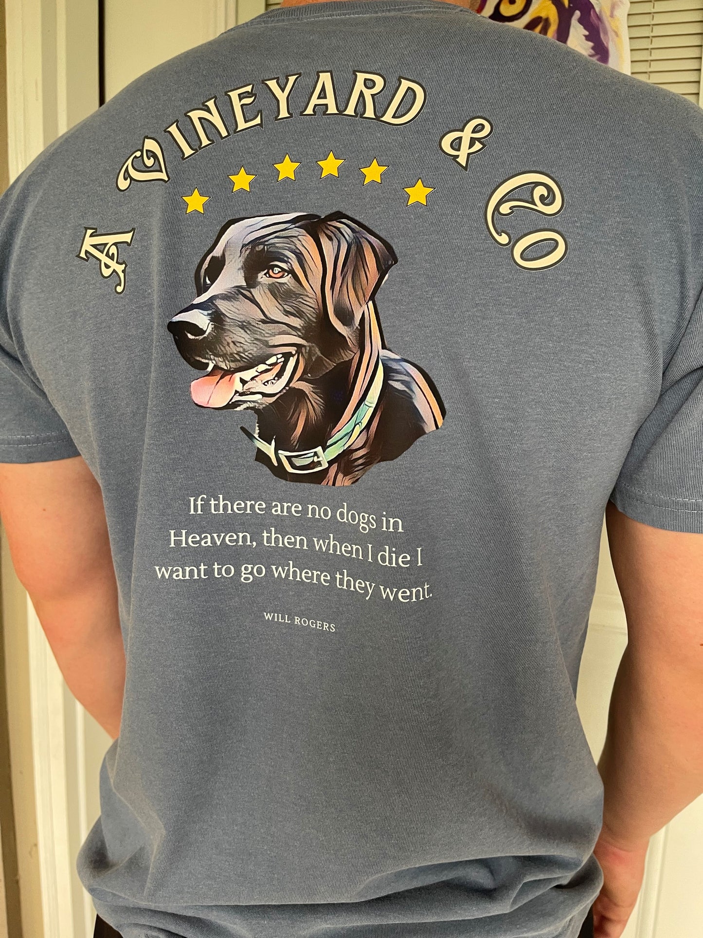 AV&Co Dogs in Heaven T-Shirt