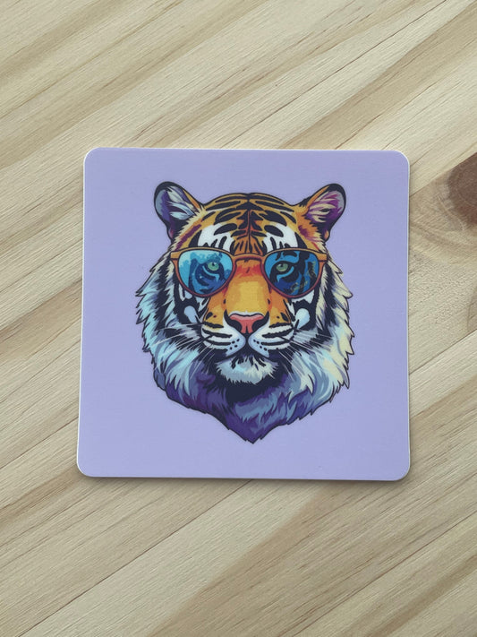 Bougie Tiger Sticker