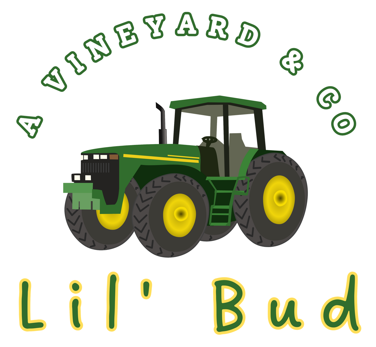 AV&Co. Lil Bud Southern Farming Tractor T-shirt