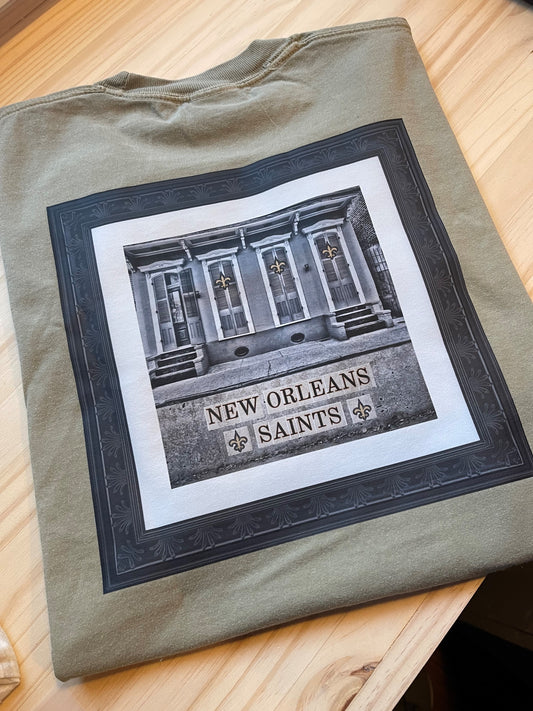 New Orleans Saints Street Tiles T-Shirt