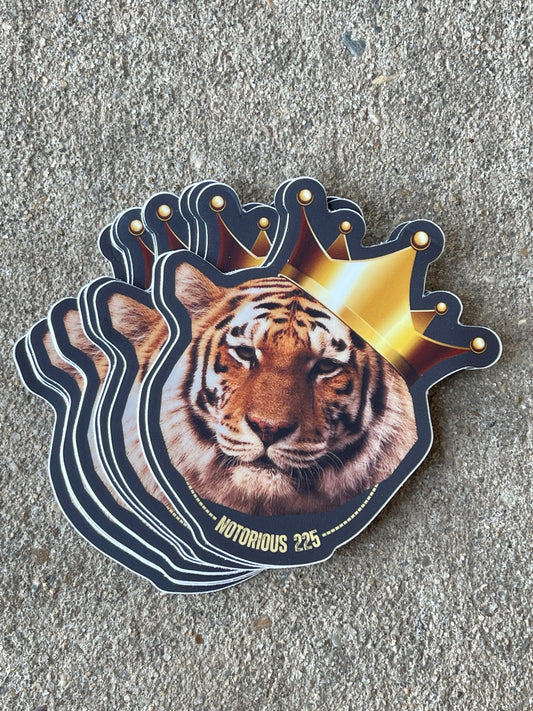 Notorious 225 Tiger Sticker
