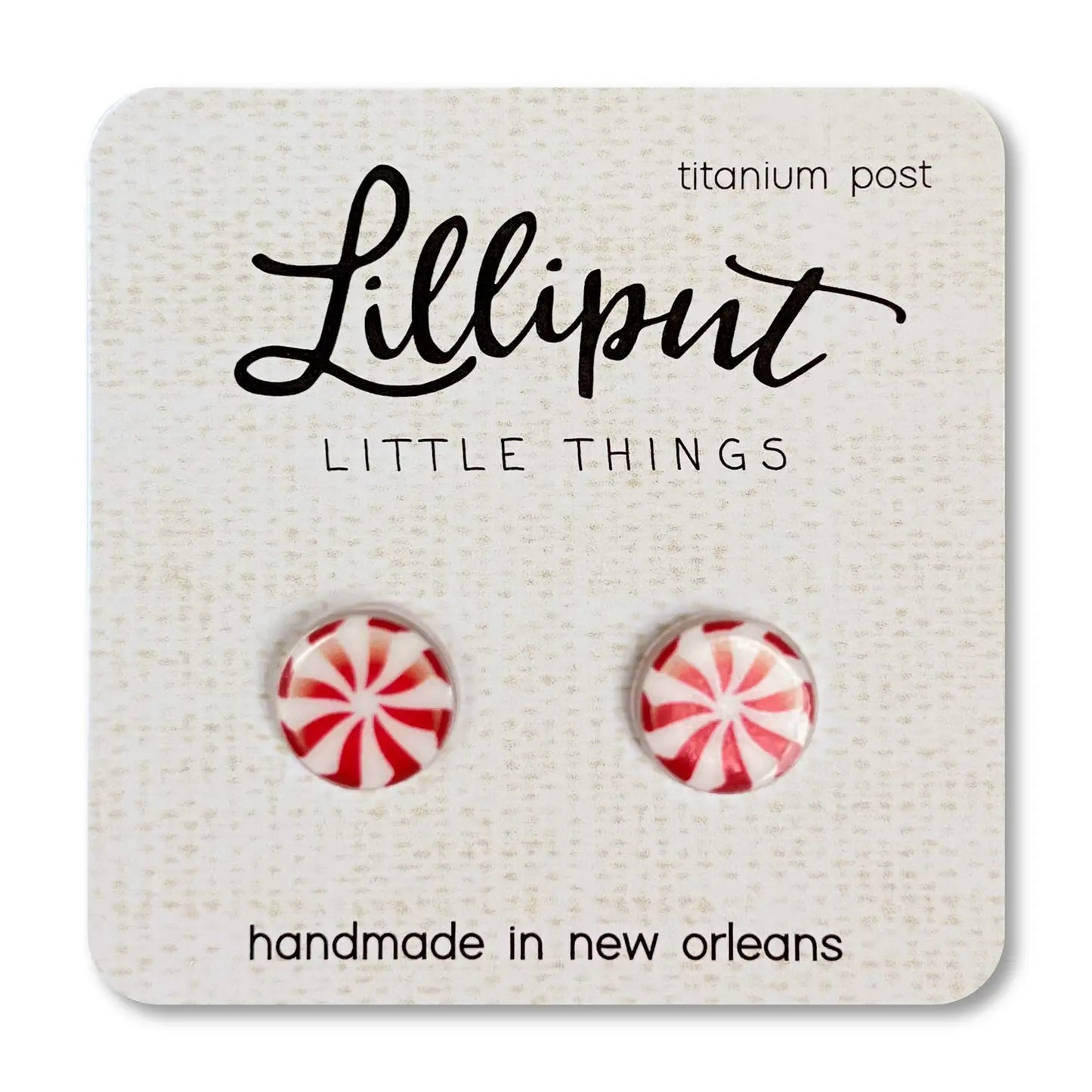 Lilliput Peppermint Earrings