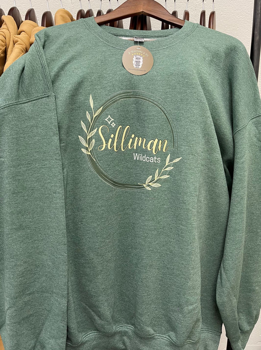 Silliman Green Sweatshirt - Womens