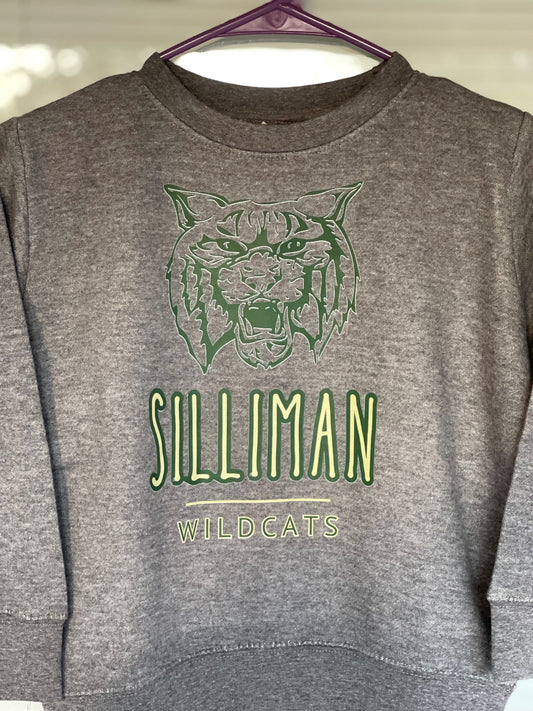 Silliman Wildcat Youth Sweatshirt Large Logo