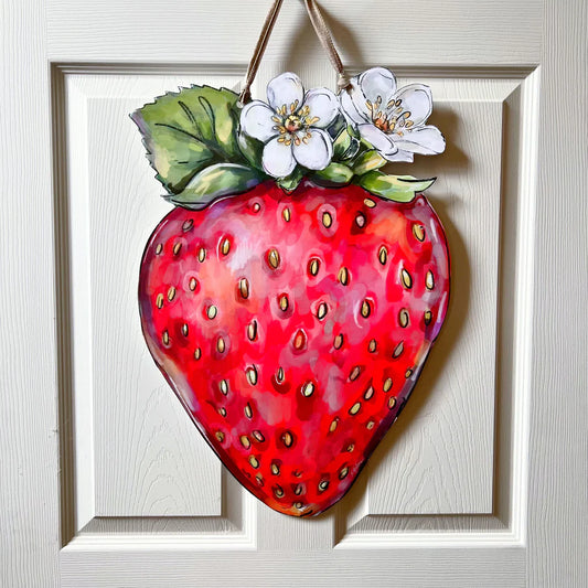 Strawberry Door Hanger